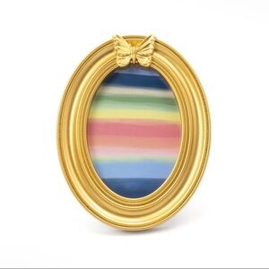 New Target Bullseye Playground Gold Oval Frame with Butterfly Accent Spring 2026